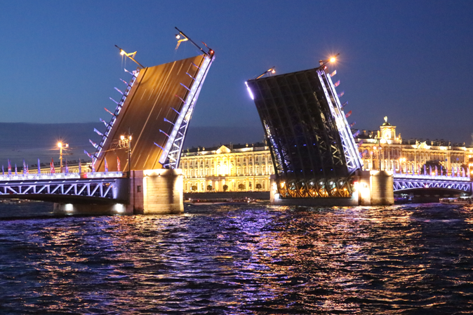 Разводные мосты на кораблике 2022